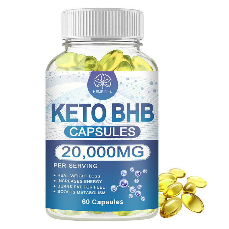 3 X KETO BHB 20000mg Diet Pills Ketone FAT BURNER Weight Loss Diet Pills