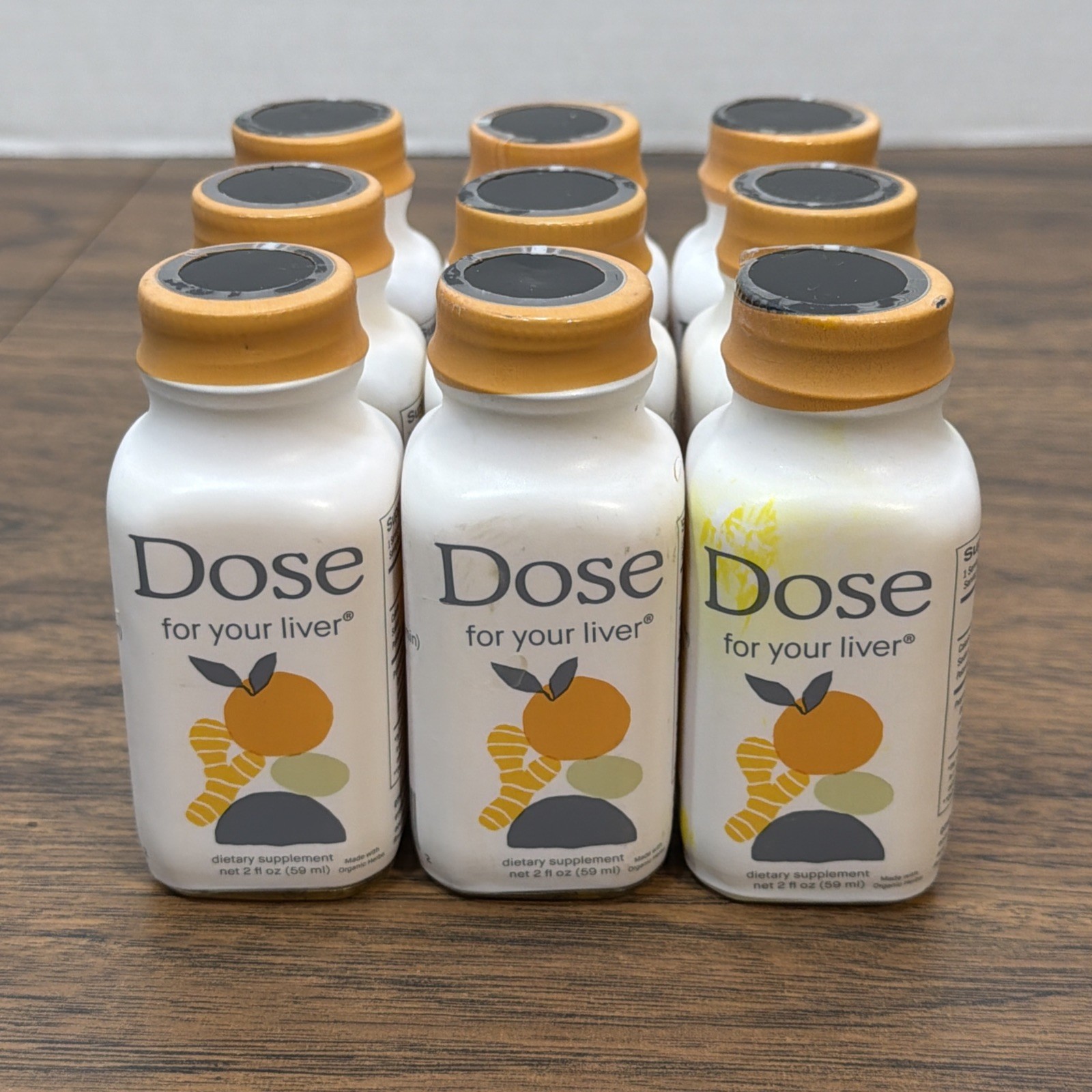9 PACK DOSE For Your Liver Health Supplement Cleanse 2oz Exp: 12/2026 – 01/2027