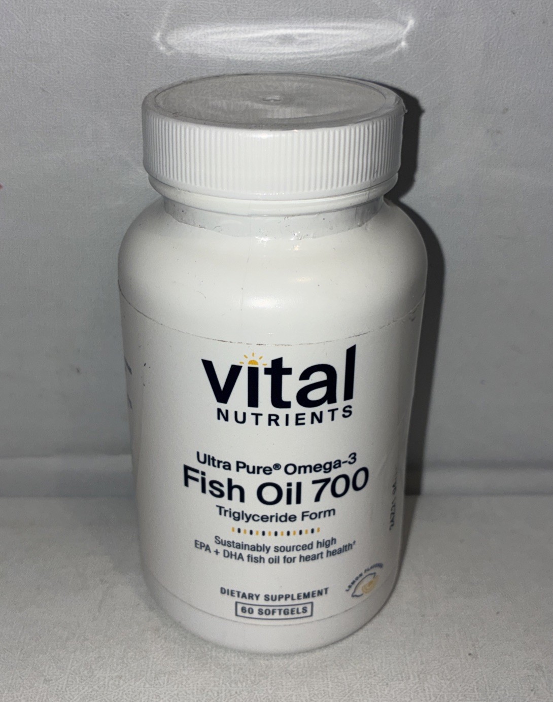 Vital Nutrients Ultra Pure Fish Oil 700 – Supports 60 Count