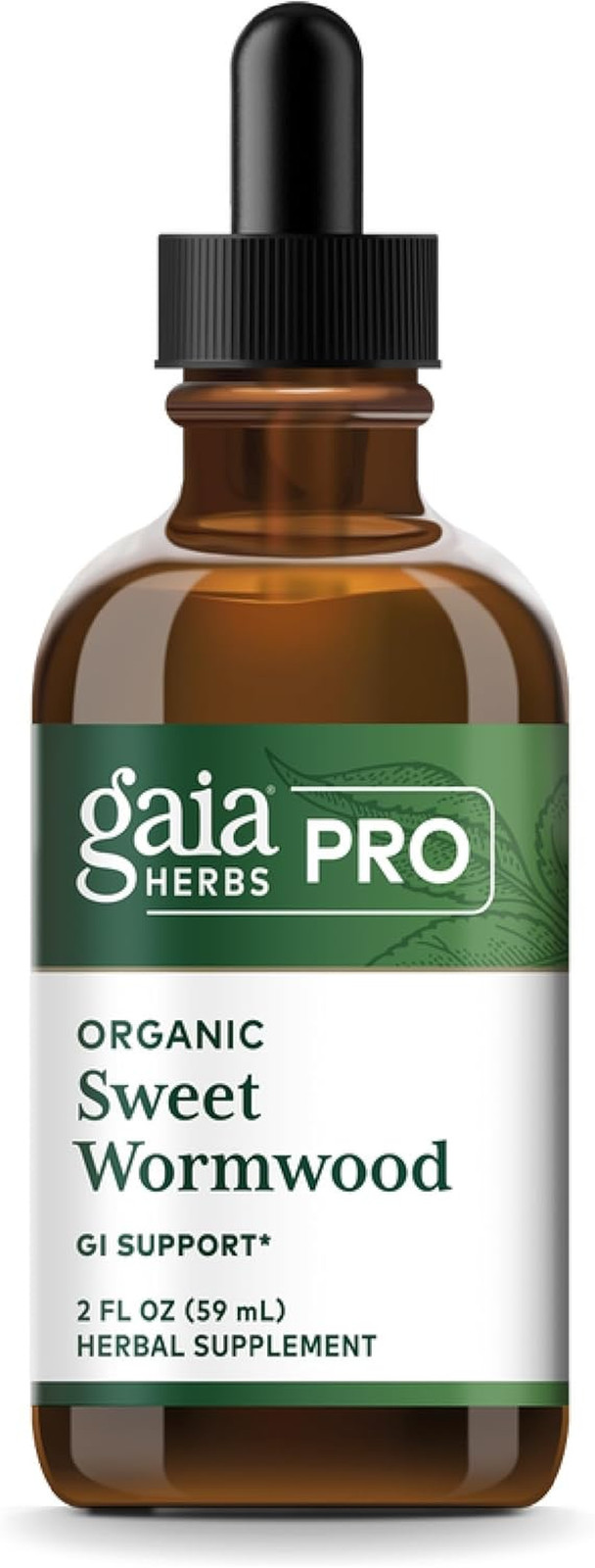 Gaia Herbs Pro Sweet Wormwood Digestive Elimination Support, 2 oz