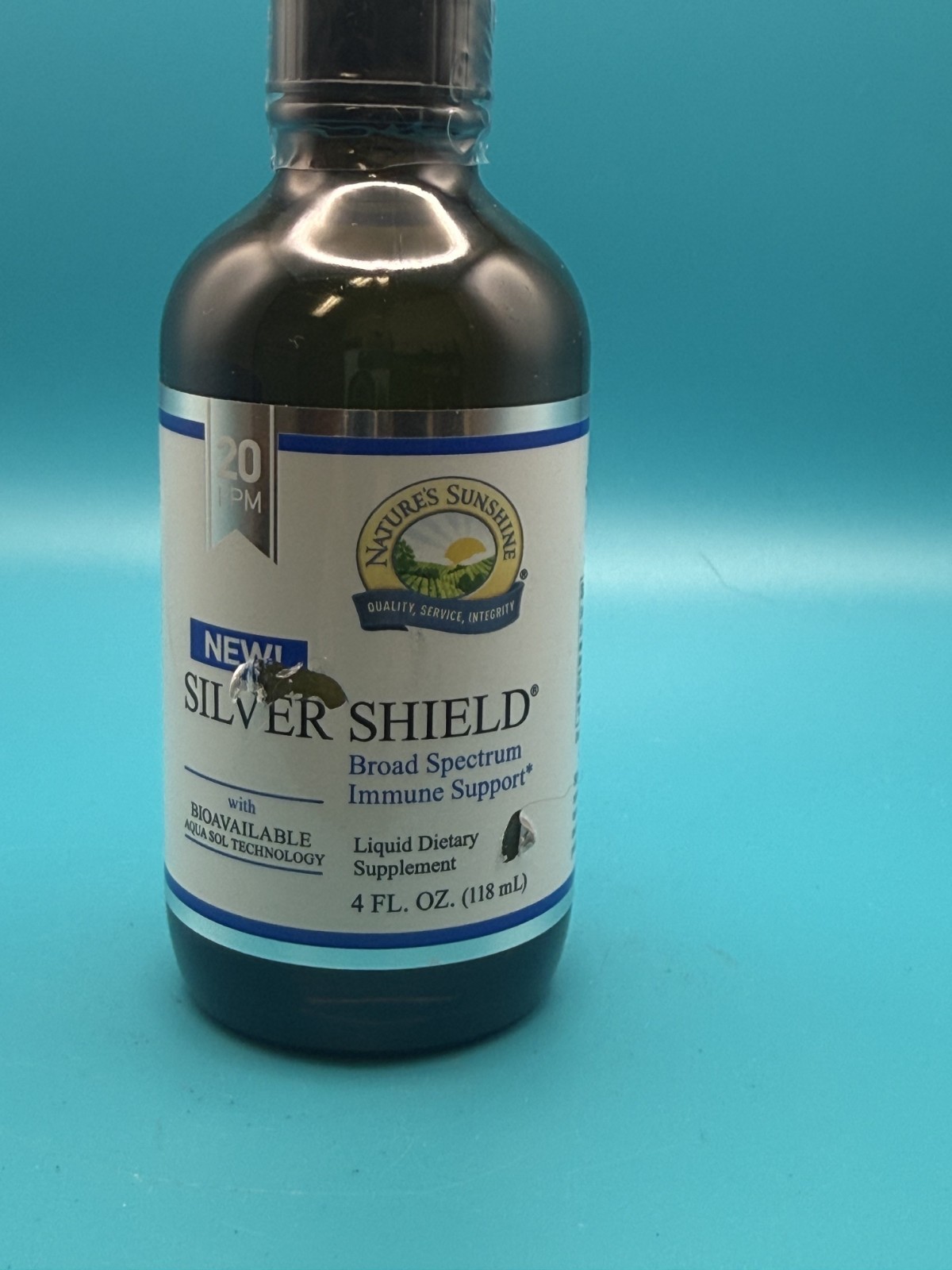 Nature’s Sunshine Silver Shield Liquid 4 Fl Oz