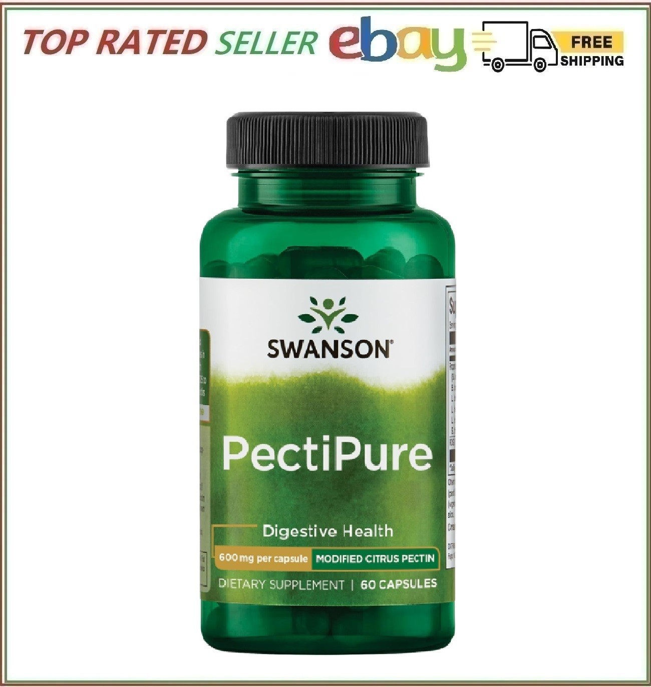 Swanson PectiPure Modified Citrus Pectin-Supports Digestive Health and Cellular