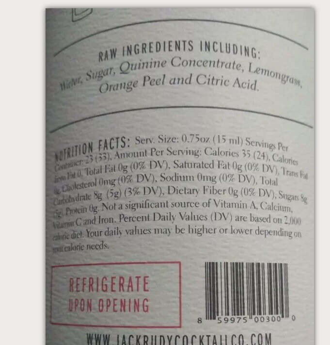 Quinine Tonic Syrup 17oz & Zinc 50mg Nature’s Life (1)bottle of Zinc and(1)Tonic