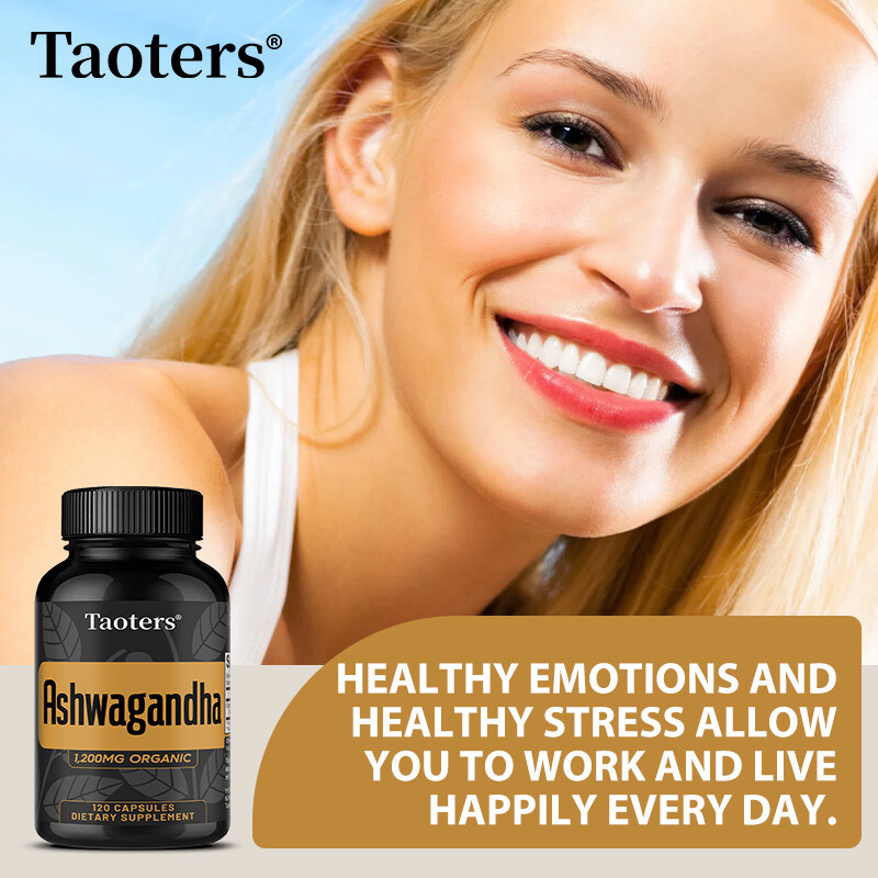 Ashwagandha 1200mg High Potency 5% Withanolides 30/60/120 Capsules