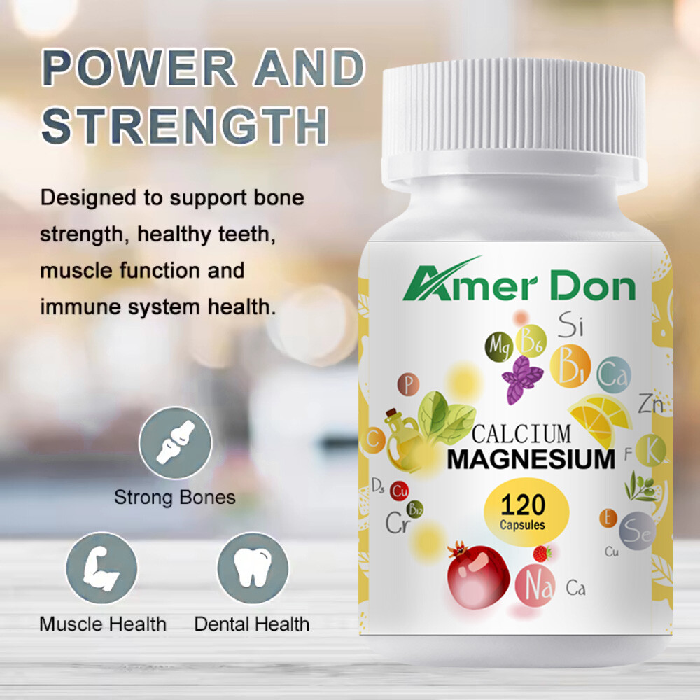 Magnesium Citrate 1000mg – High Absorption Promotes Nerve Heart Bone Health