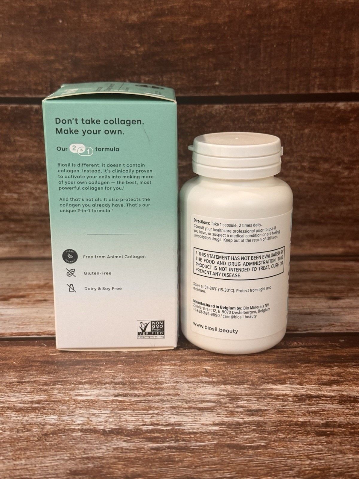 BIOSIL ADVANCED COLLAGEN GENERATOR HAIR SKIN NAIL 60 CAPSULES Exp 02/2028