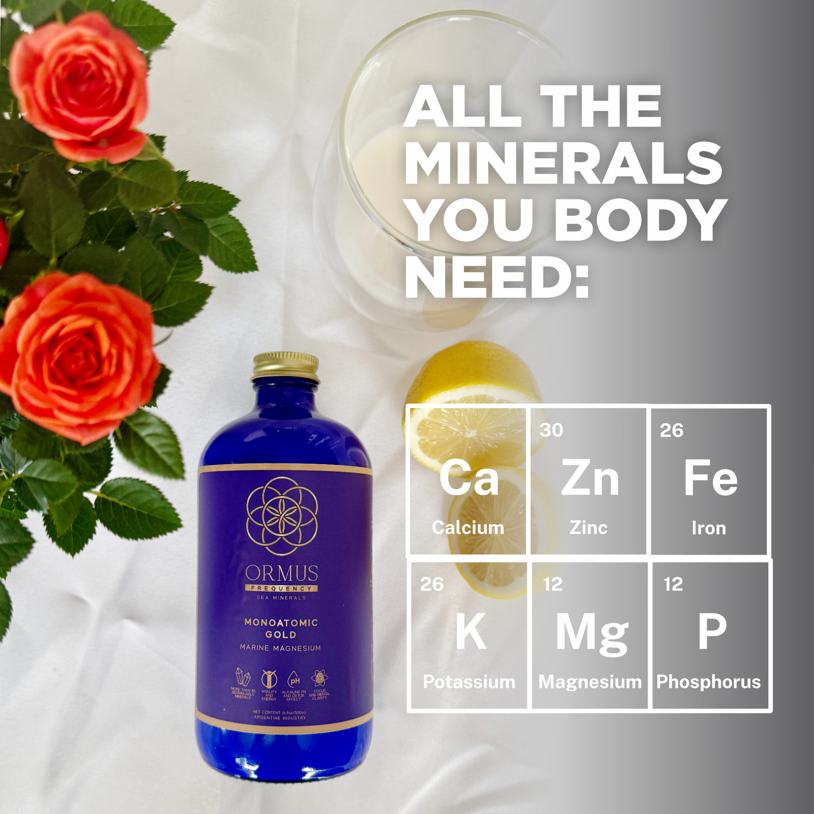 kIT SUPER FOOD⭐️ ORMUS+ZINC SUPPLEMENT+DETOX TABLETS-100%NATURAL W SEA MINERALS