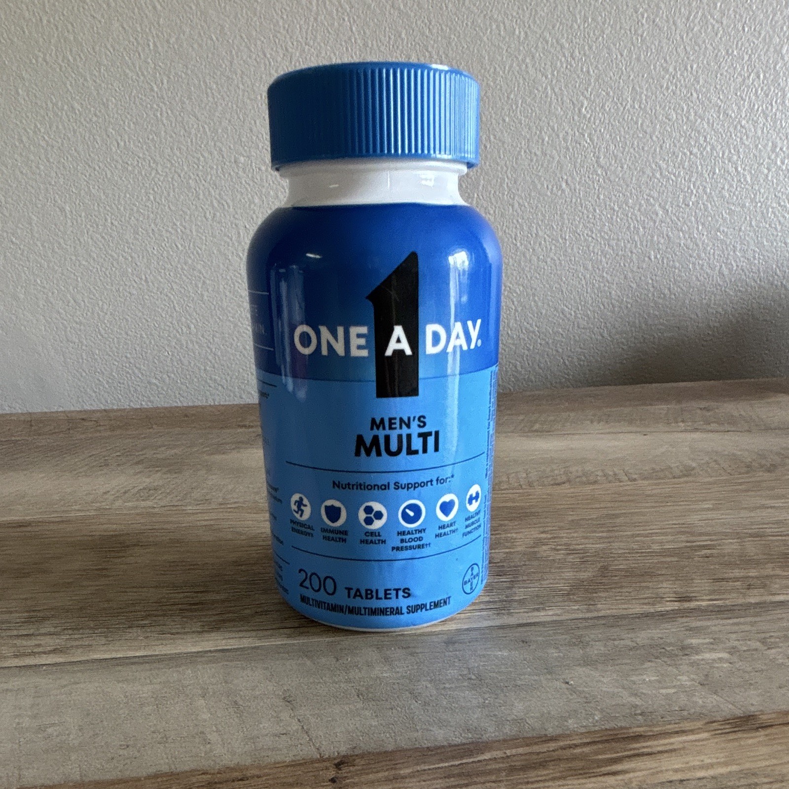 One A Day Men’s Complete Multi Vitamin Dietary Supplement – 200 Tablets