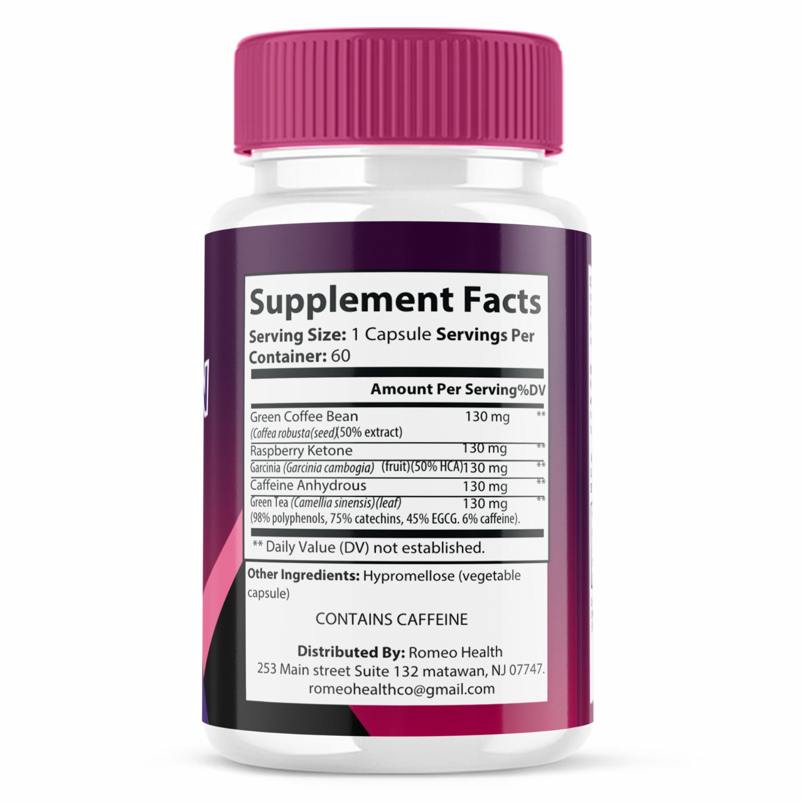 Exniburn Weight Loss Support Dietary Supplement (5 Bottle)