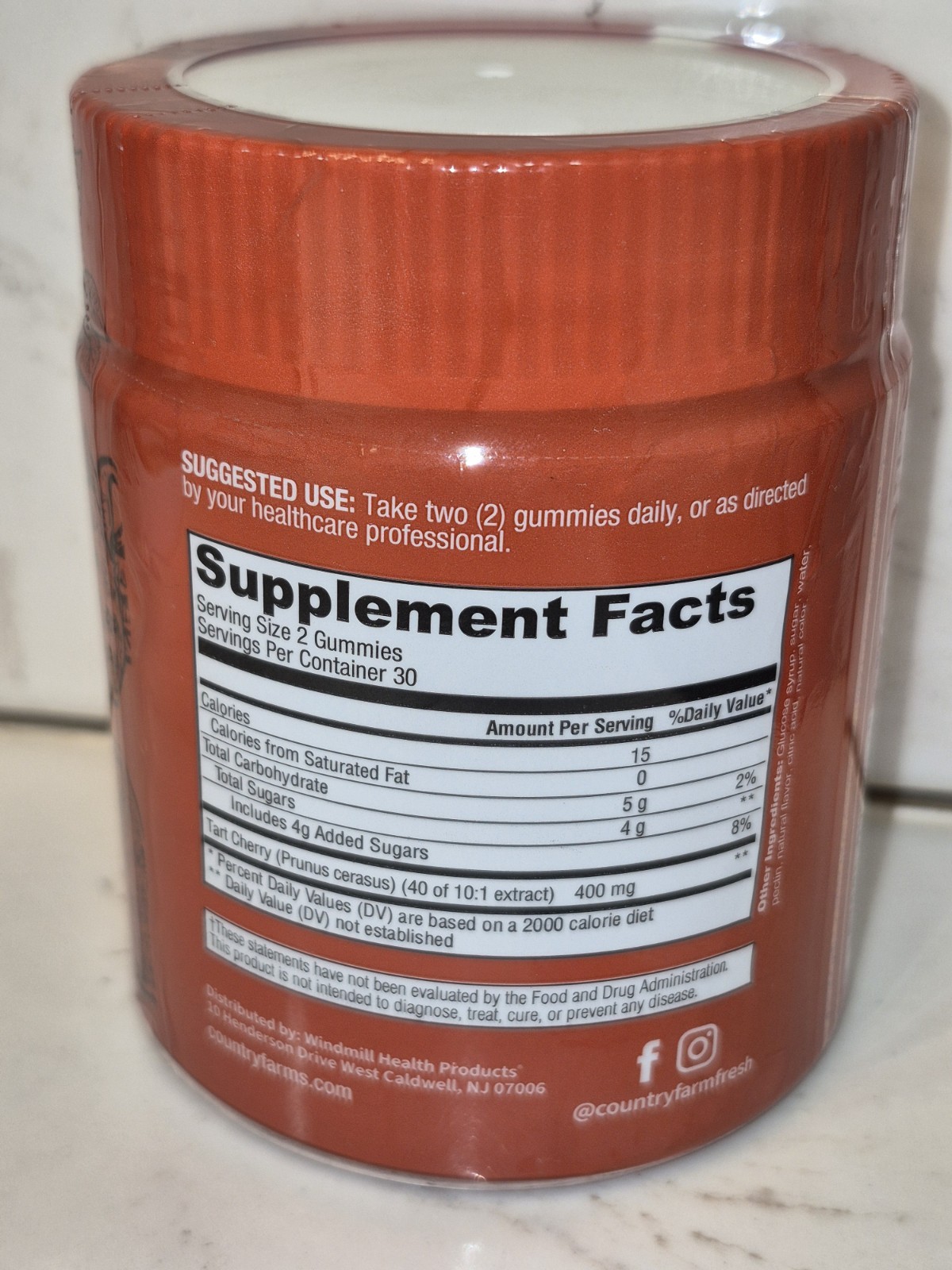 Tart Cherry, Daily Metabolic Support, Cherry, 60 Gummies (200 mg per Gummy)