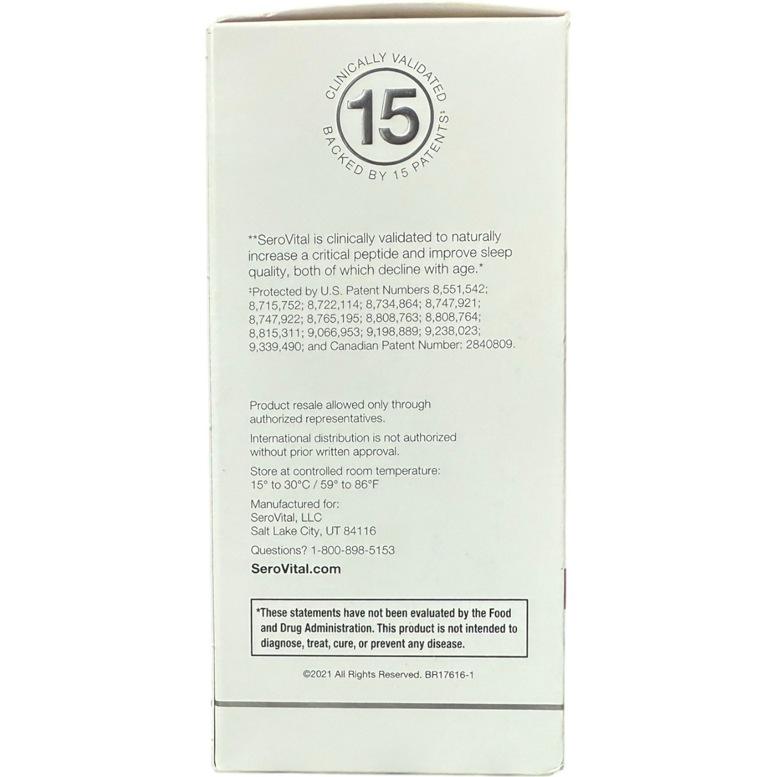 (2) SeroVital Anti Aging Rapid Dissolve Fruit Punch Powder 14 Sachets 05/2026+