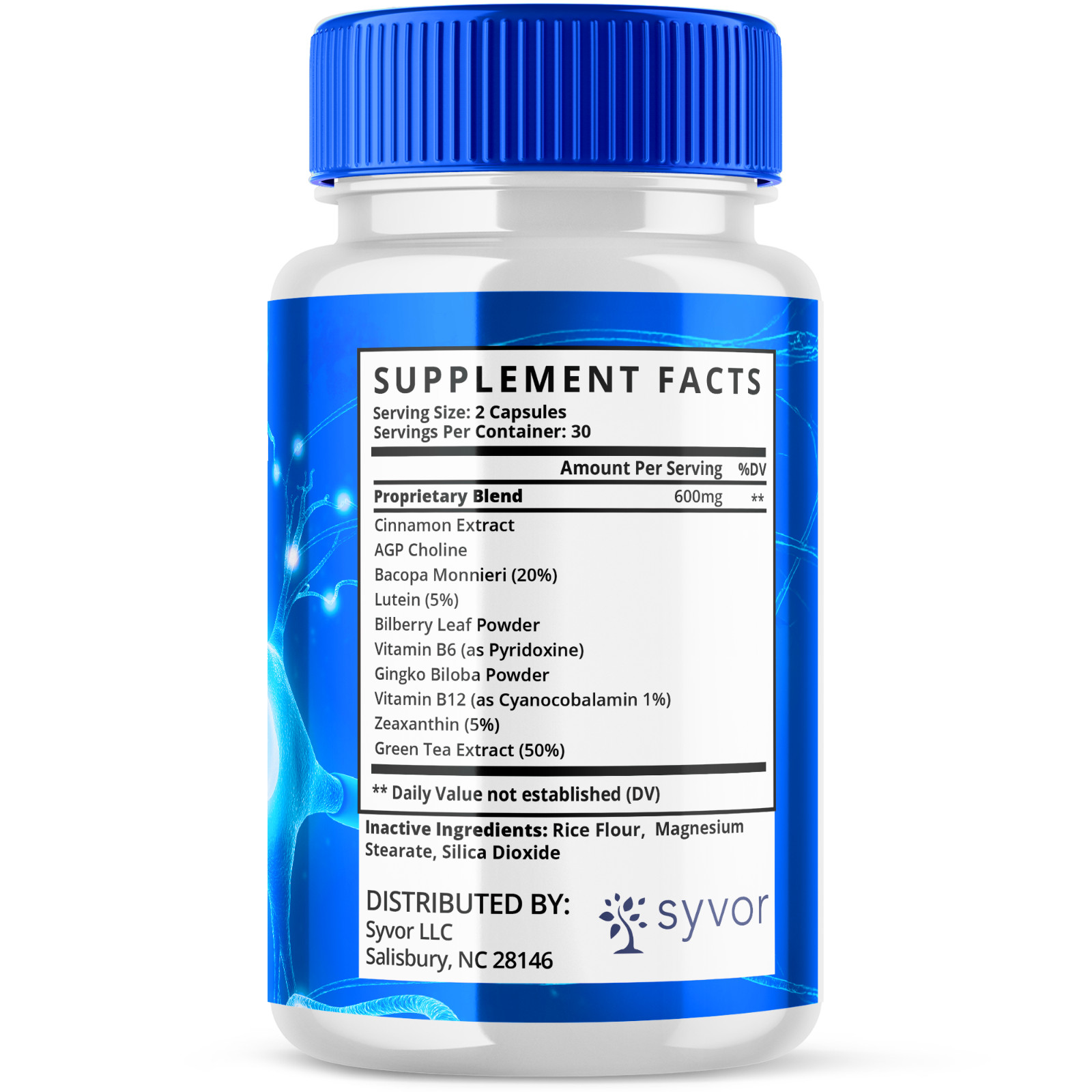 Nerve Alive Advanced Nerve Support Formula Max Strength Vitamin 60 Capsules