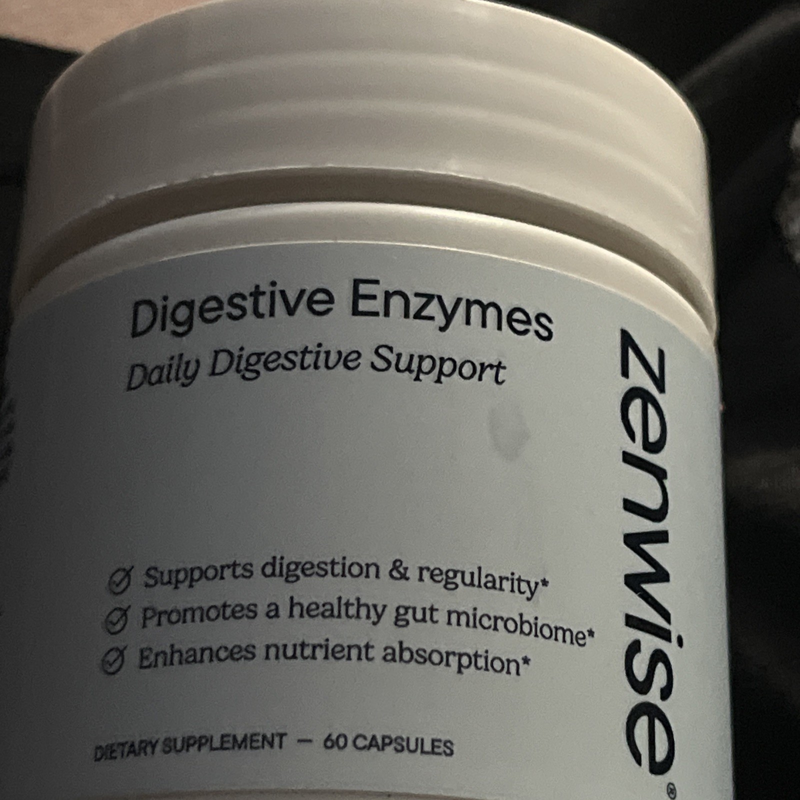 Zenwise Digestive Enzymes 60 Capsules Daily Support Bloating Gut Health New