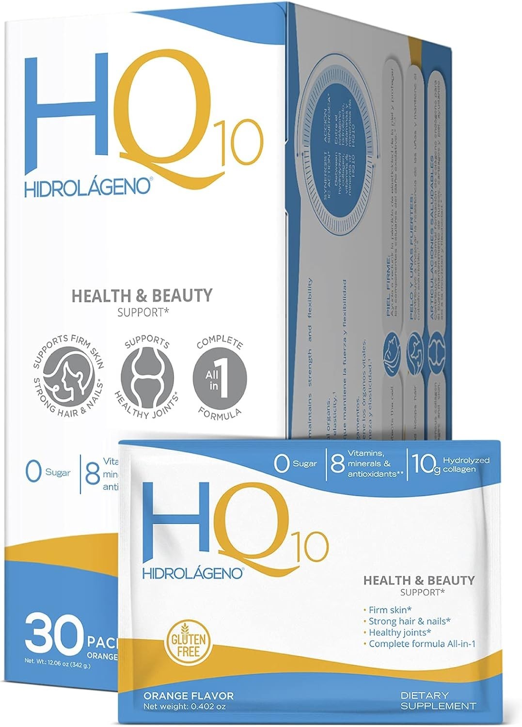 Hydrolyzed Collagen Powder – Anti-Aging Formula in 30 Delicious Sachets