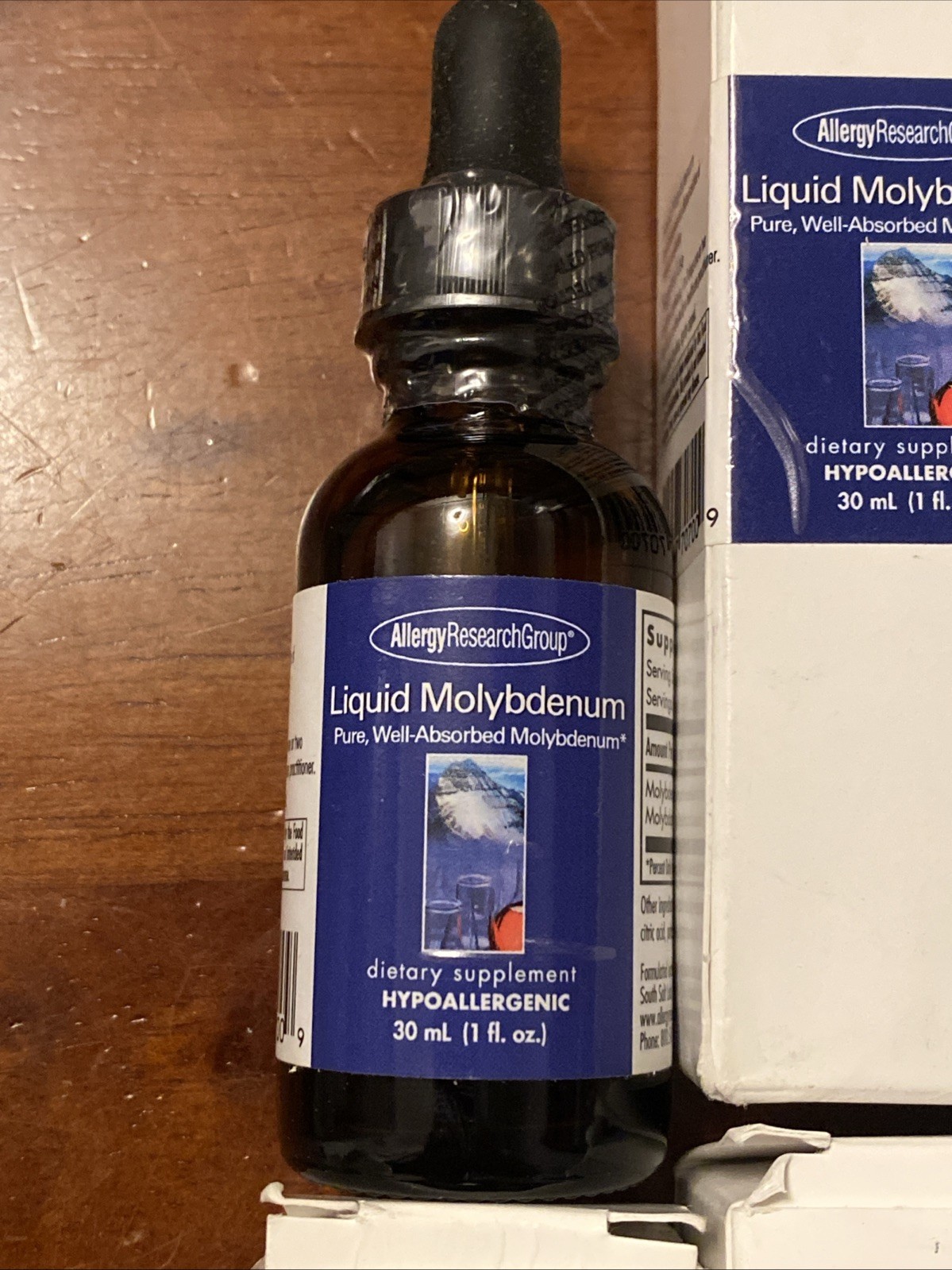 14 – 1 oz Allergy Research Group Liquid Molybdenum – LOT OF 14 – Exp 06/2027