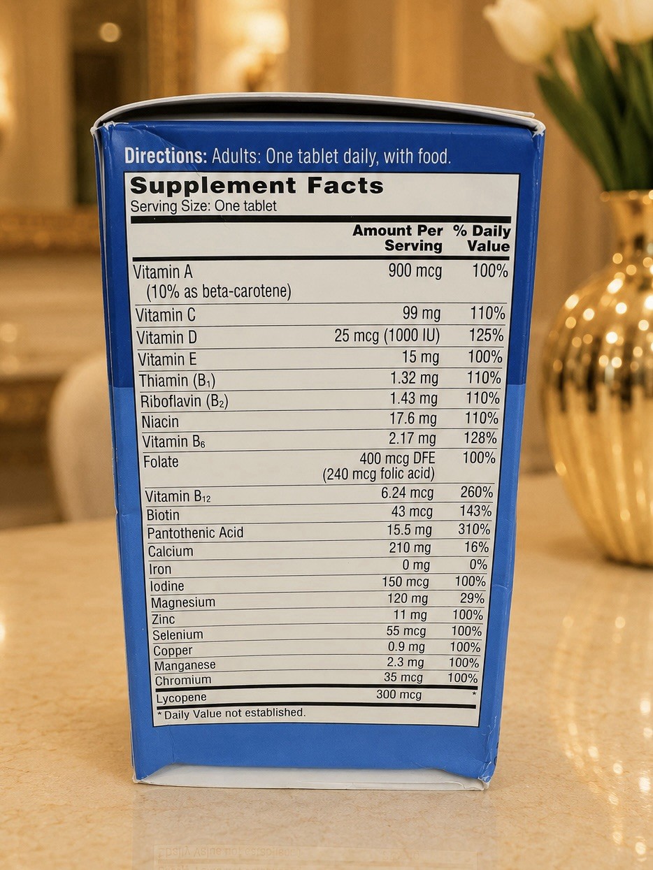 One A Day Men’s Multivitamin 100 Tablets Daily Dietary Supplement Exp 06/2027