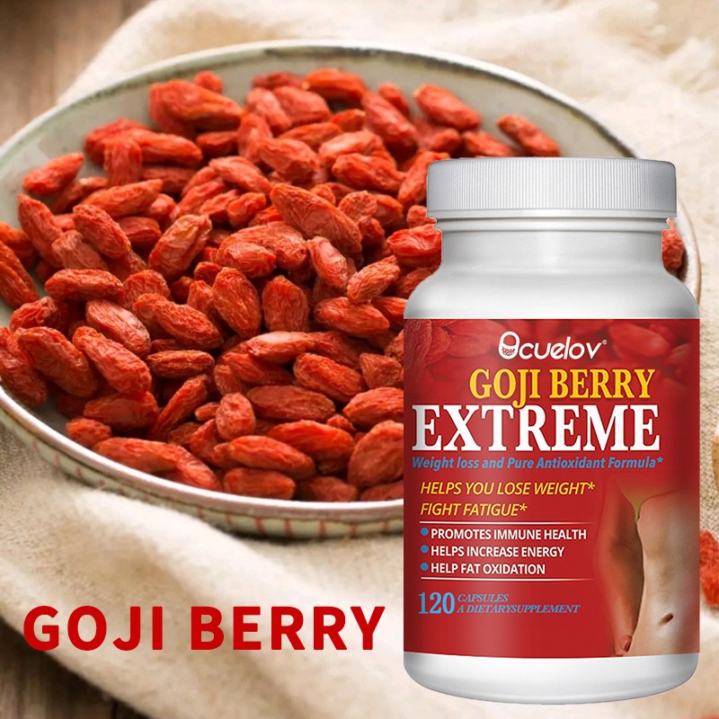Goji Berry Supplement -Weight Management Antioxidant Formula 30/60/120 Capsules