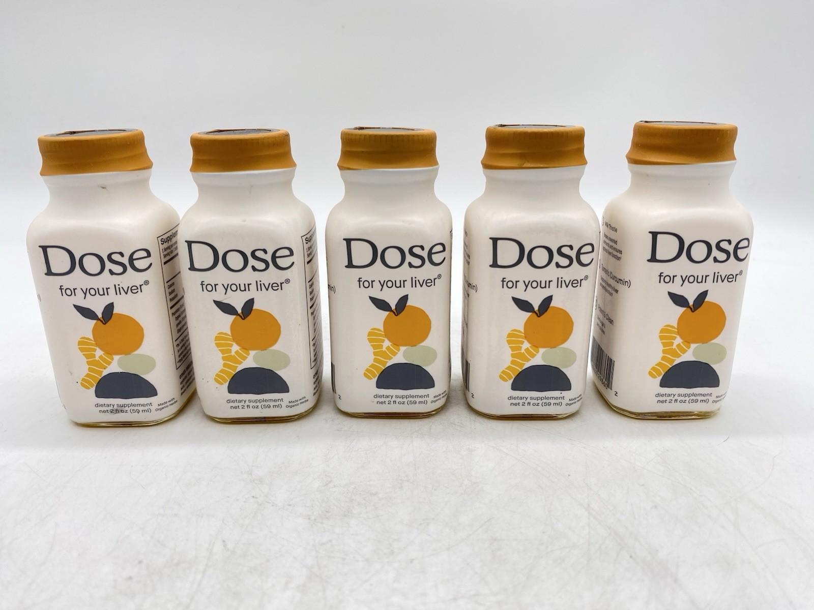 5 PACK DOSE For Your Liver Support Supplement Cleanse 2oz