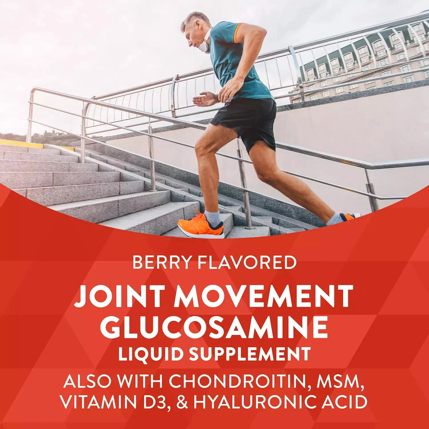 3 Pack – Nature’s Way Joint Movement Glucosamine Liquid, 33.8 fl. oz.