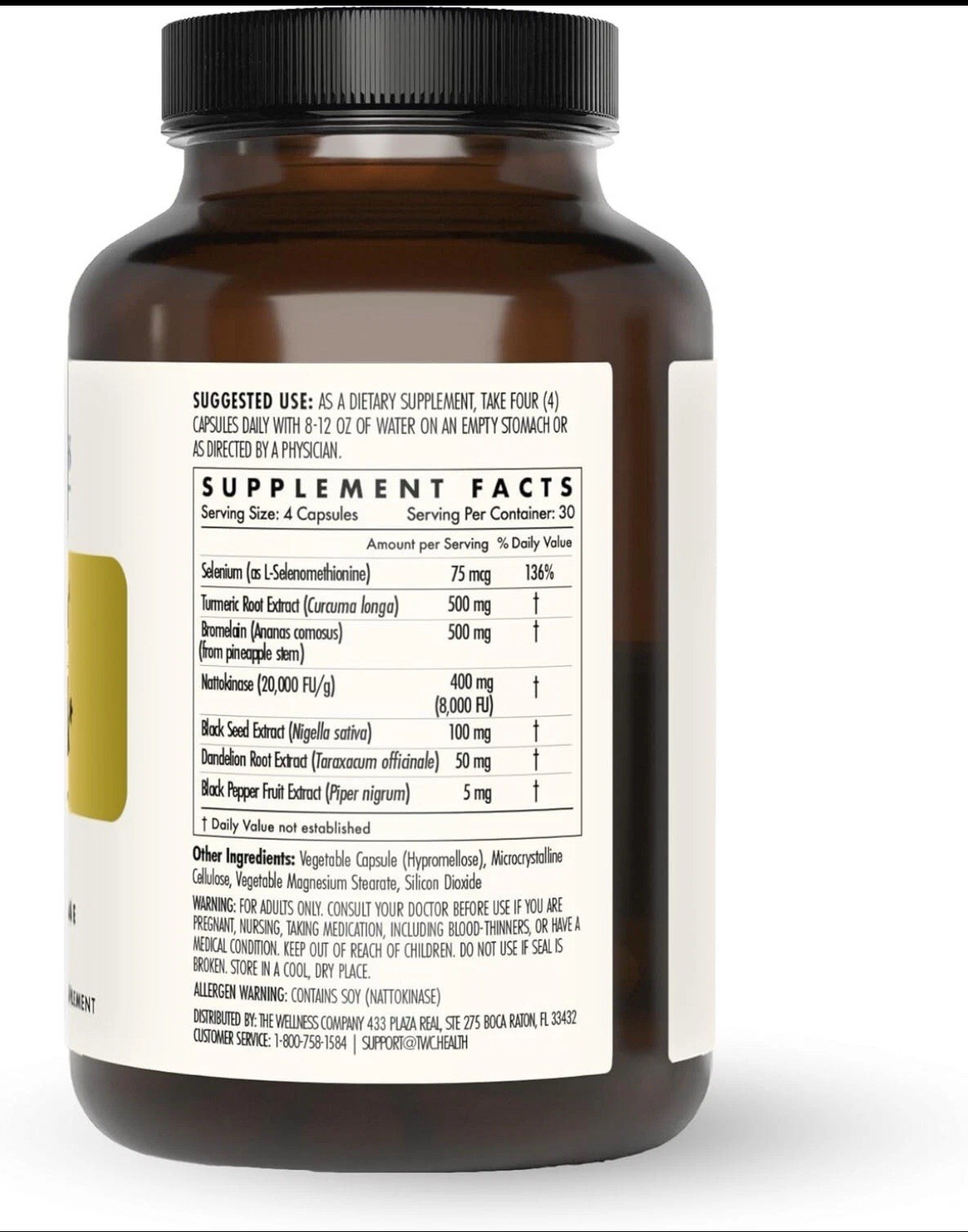The Wellness Company Ultimate Spike Detox Formula 120 Count Original Sealed