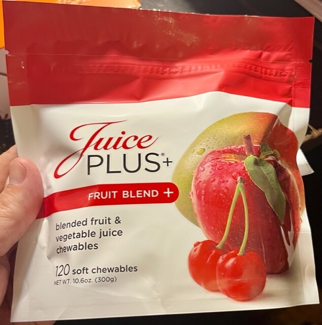 Juice Plus+ FRUIT BLEND + – Blended Fruit & Veg Juice Chewables (120) – NEW!