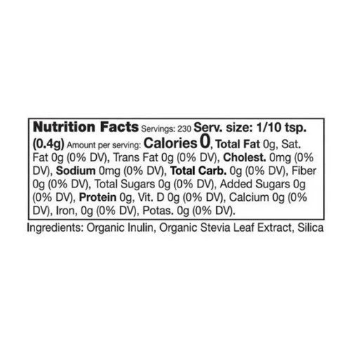 Organic Stevia Sweetener 3.2 oz By Sweetleaf Stevia