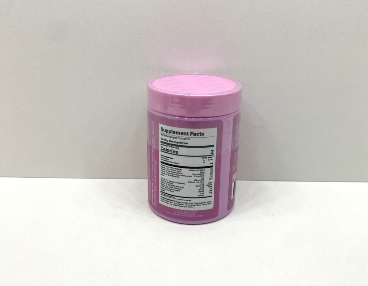 NEW Ziva Beauty From Within Hair Skin Nails Gummies Supplement SEALED 12/2027