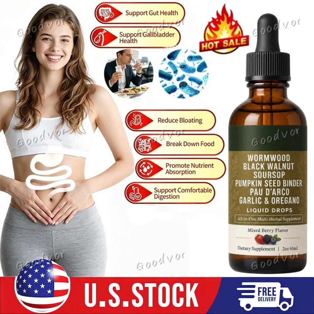 LUMVELLE Wild Harvested Wormwood Herbal Liquid Botanical Supplement Drops 1-5pcs