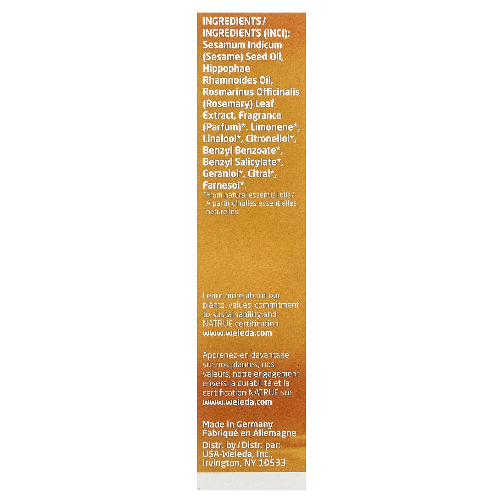 Hydrating Body & Beauty Oil, Sea Buckthorn Extracts, 3.4 fl oz (100 ml)