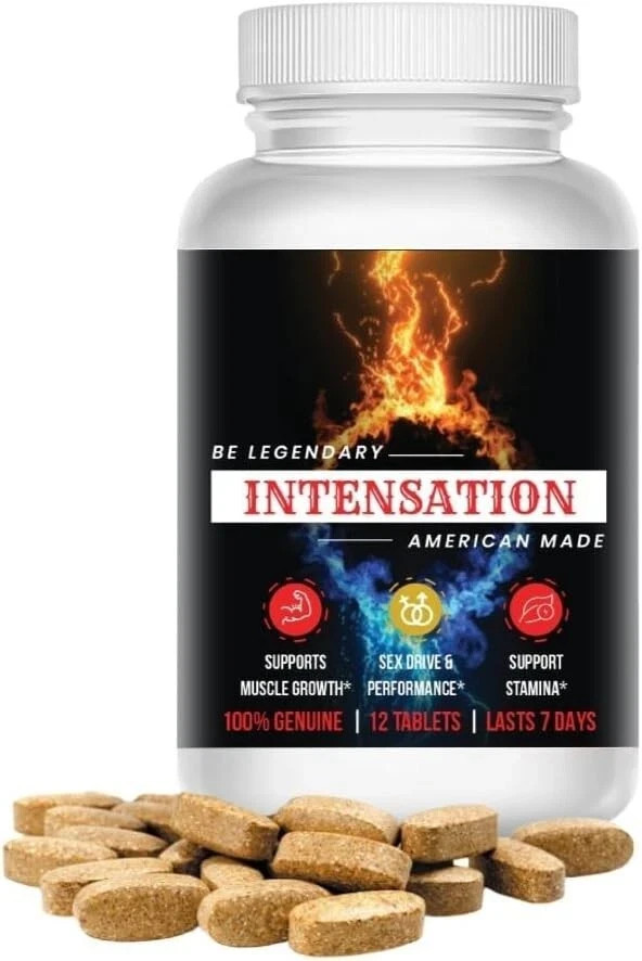 INTENSATION – Male Performance Support – Boost Stamina, Size, Stamina & Vitality