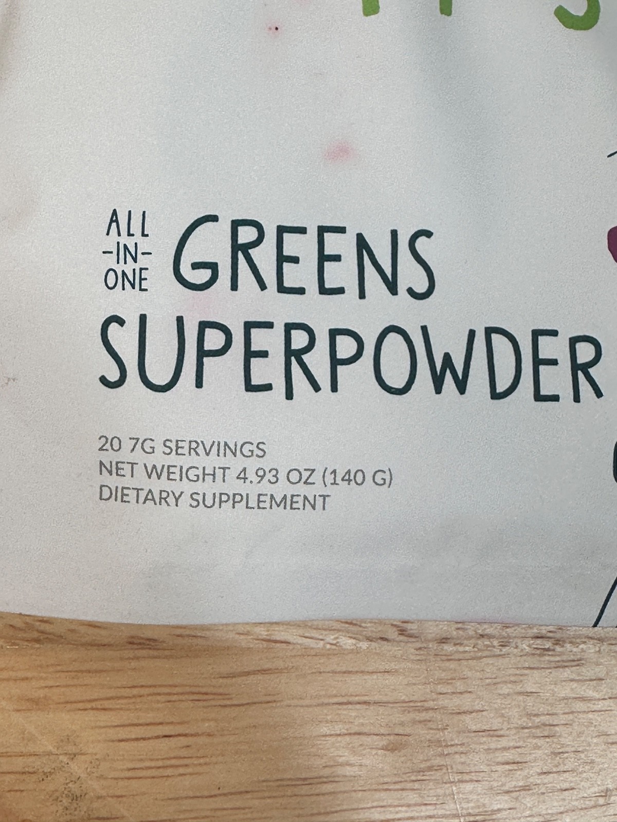 Kids All-in-One Superpowder, Chocolate, 4.93 oz (140 g) exp 03/2027