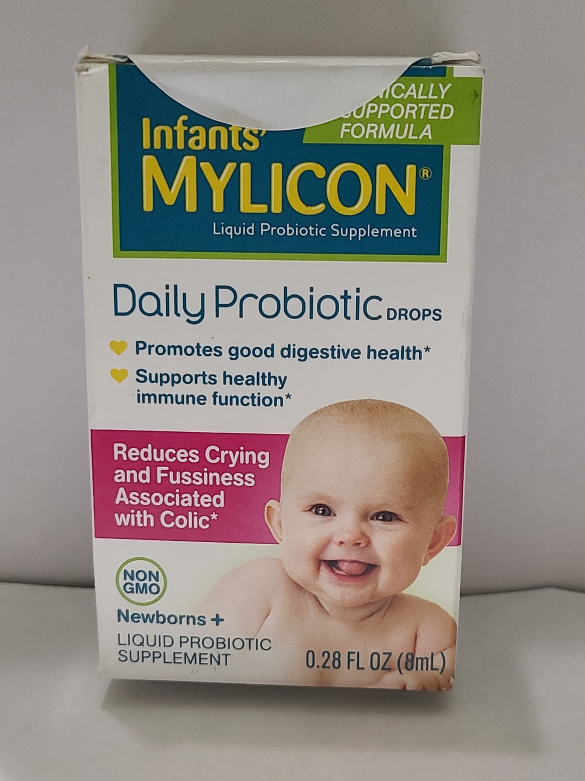 Infants Mylicon Daily Probiotic Drops 8mL 07/2026