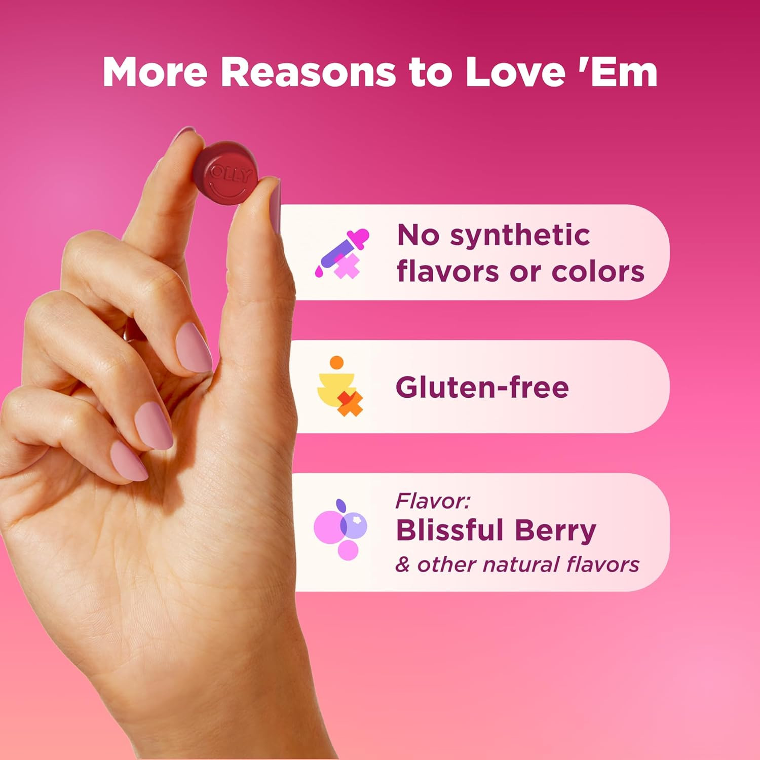 Women’s Multivitamin Gummy, Vitamins A, D, C, E, Biotin, Folic Acid, Adult Chewa