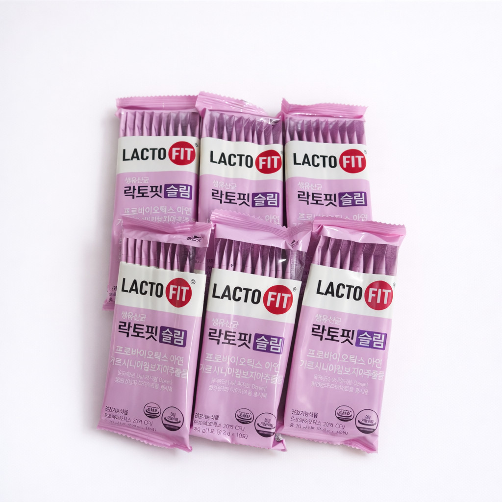 LACTO-FIT Probiotics Slim 120g (2g x 60) for Weight Management Support