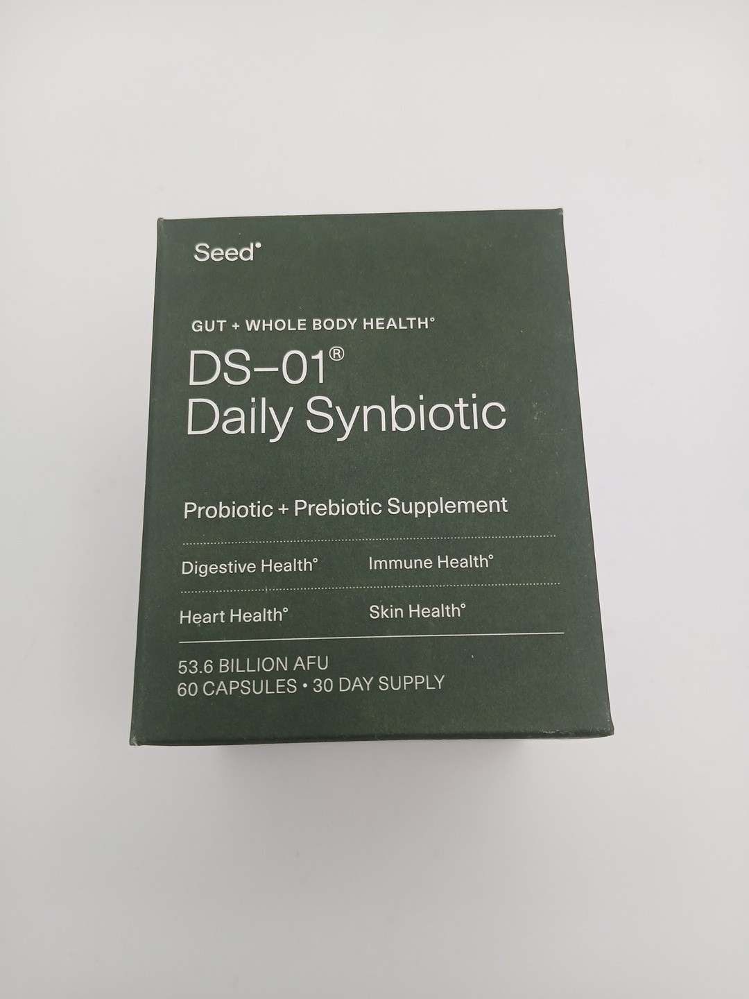 DS-01 DAILY SYNBIOTIC PROBIOTIC 60 capsules SEALED