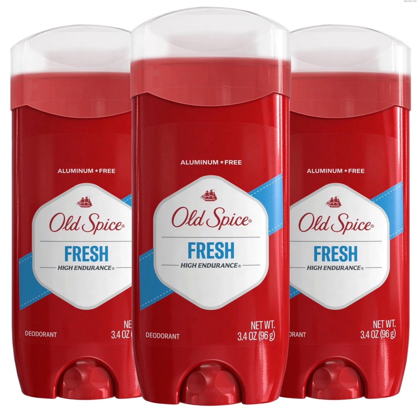 6 x Old Spice Aluminum Free Deodorant For Men, High 3.4 Ounce 2 (Packs of 3)