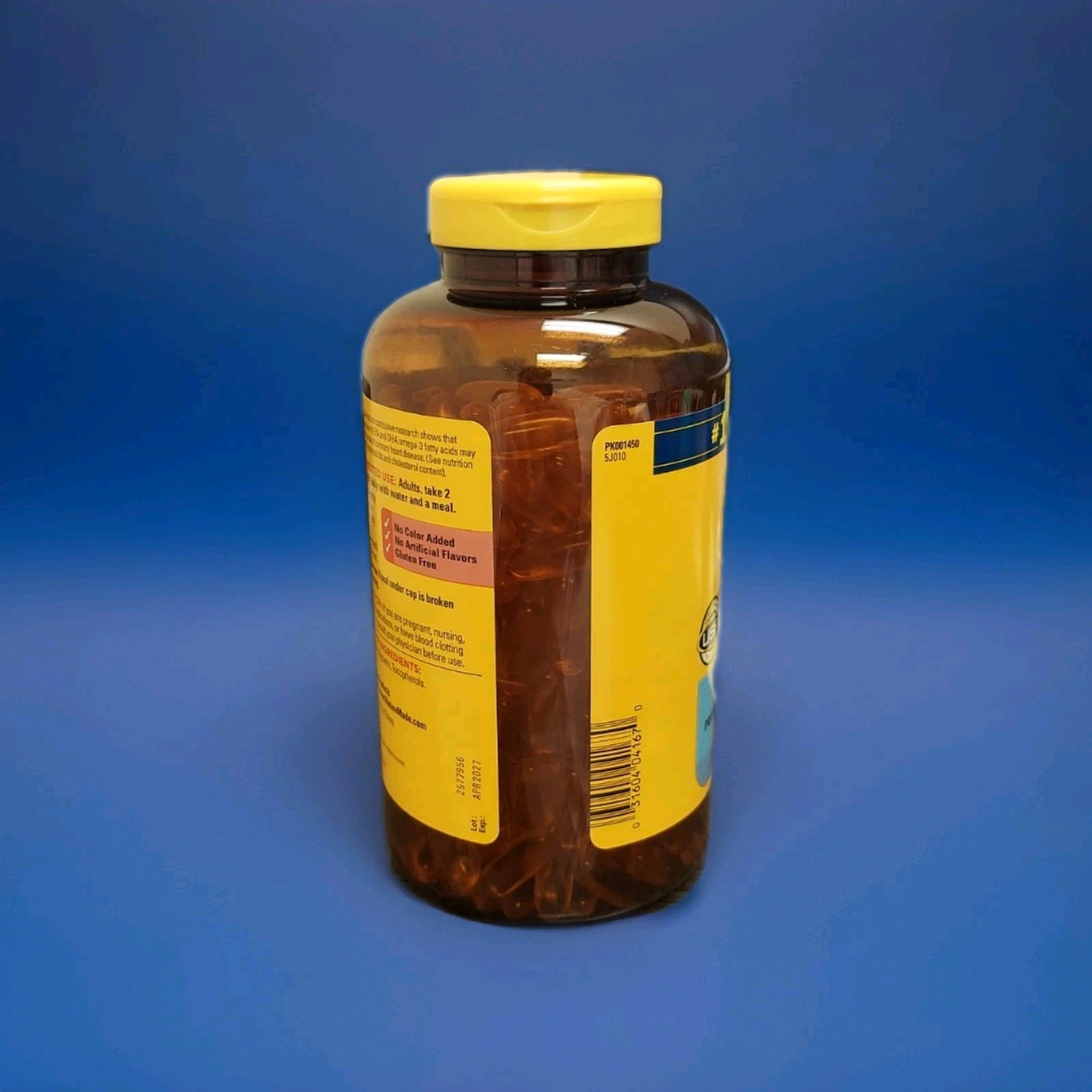 Nature Made Fish Oil 1000 mg Softgels, 320 Count Brand New & Sealed Fast Ship