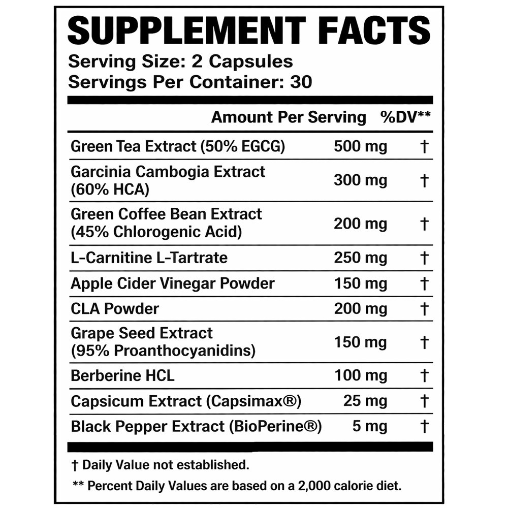 SlimTide Capsules, Slim Tide Weight Loss Support Pills & Energy Supplement – 2PK