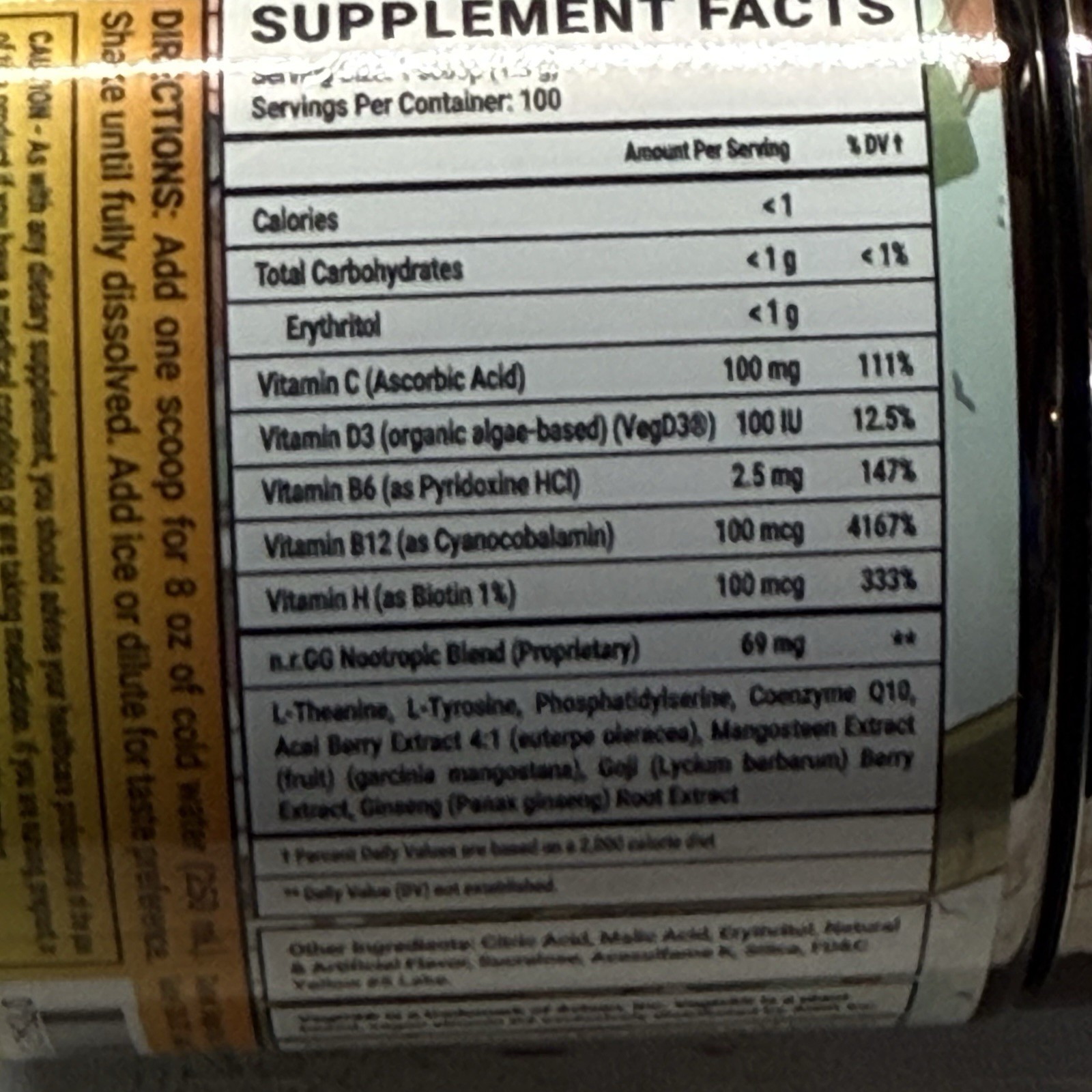Gamer Supps GG® Caffeine Free – CaseOh’s Nuclear Bombsicle 100 Servings
