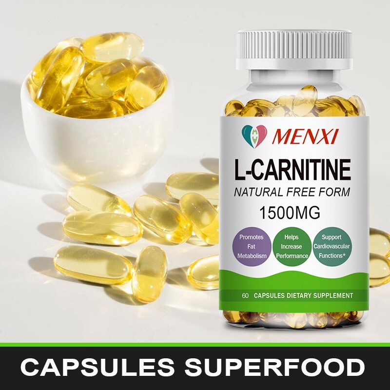 L-Carnitine 1500mg – Fat Burner Weight Loss Antioxidant High Potency Supplement