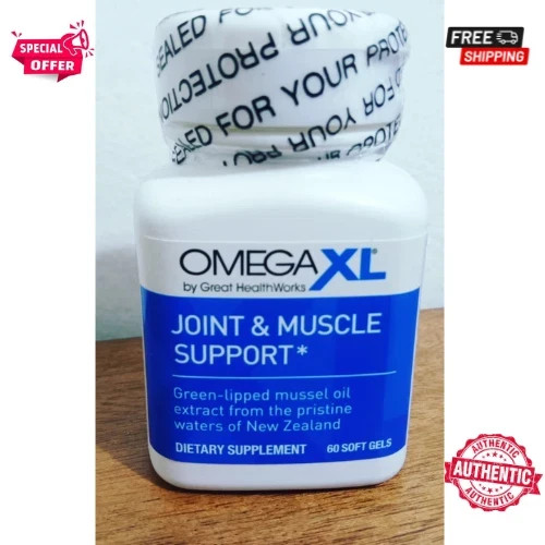 Omega XL 60 softgels joint & muscle Support One month supply