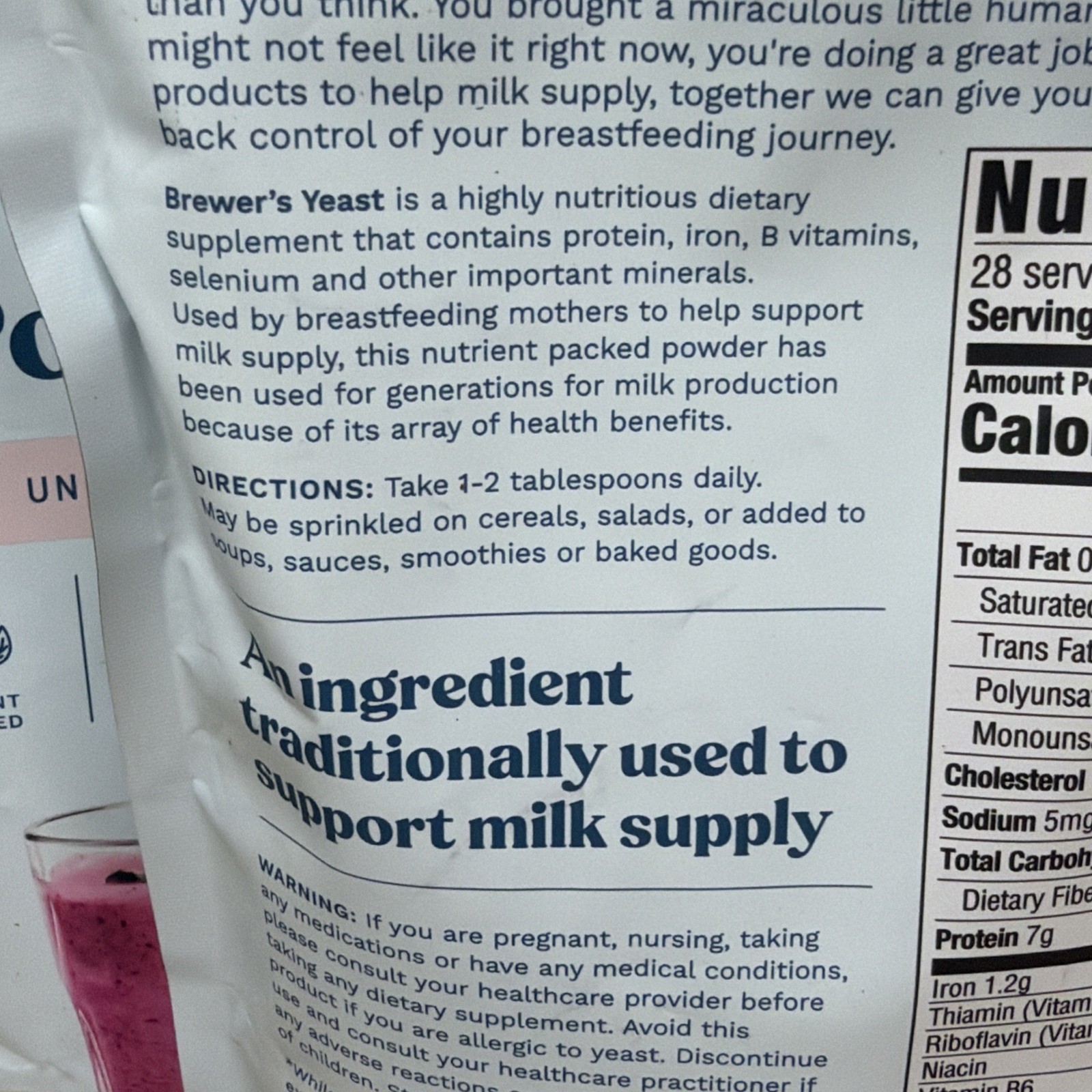 Mommy Knows Best Brewer’s Yeast Powder 15 oz 3 Pack New Exp 10/2026