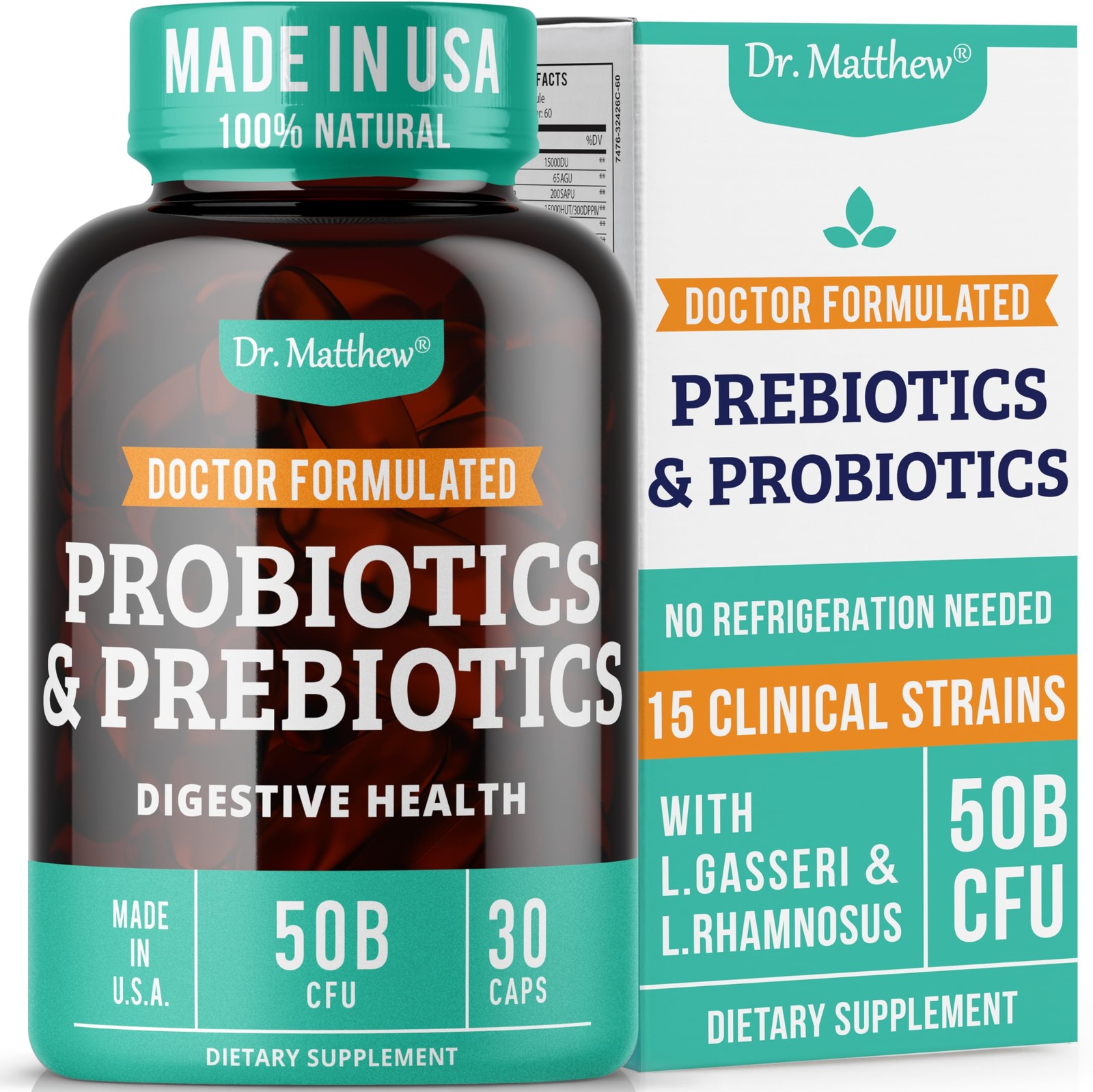 Prebiotics and Probiotics: Lactobacillus Gasseri, Lactobacillus Rhamnosus, Pl…