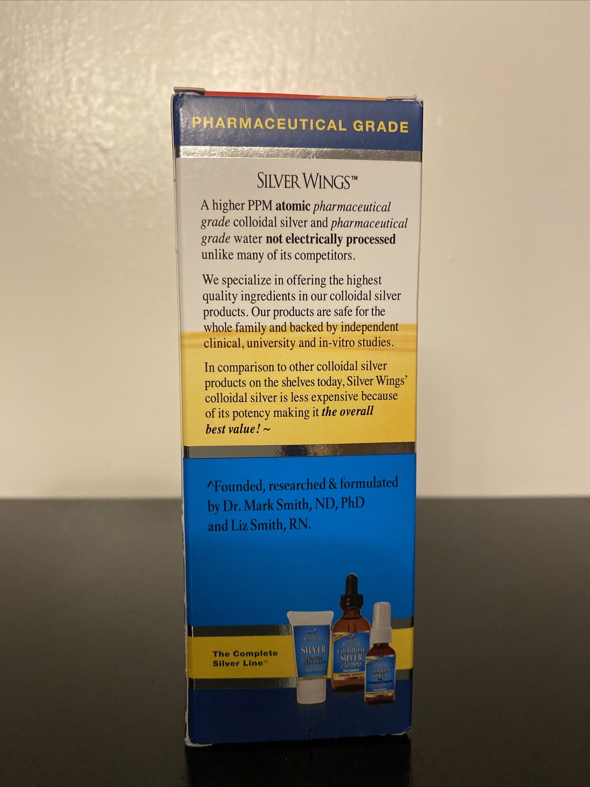Natural Path Silver Wings Colloidal Silver 500 PPM 4 fl. oz/120 mL Dropper