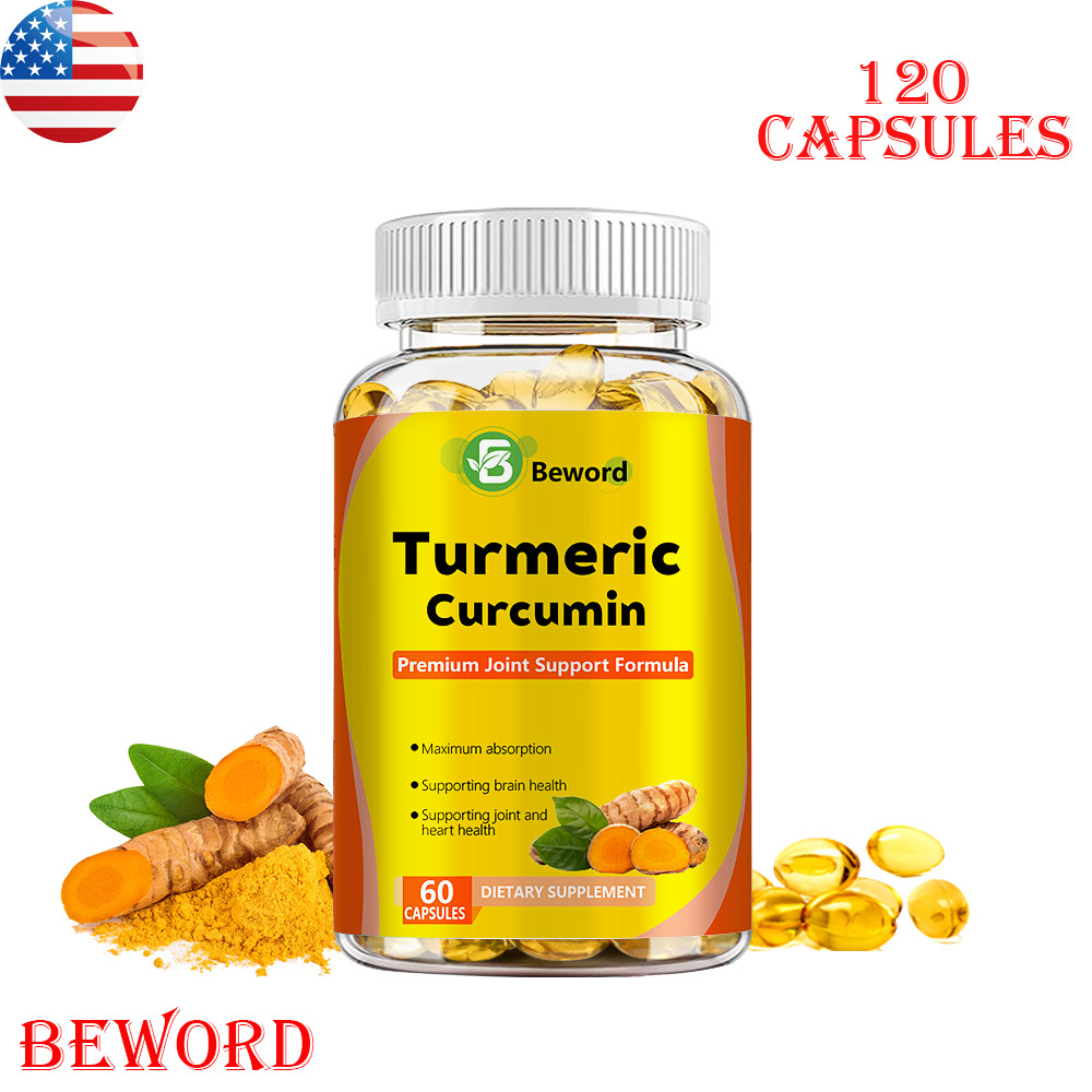 TURMERIC 95% CURCUMIN 1950mg EXTRACT TUMERIC BLACK PEPPER ANTIOXIDANT BEST