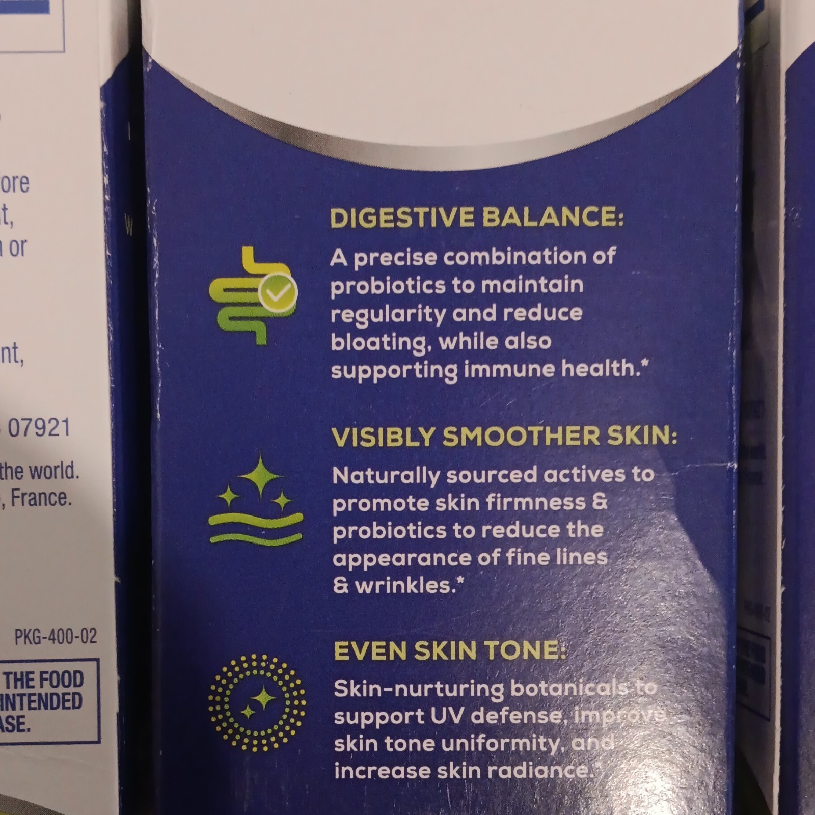 3x Florastor BalancedBenefits Digest+ SkinRenew Probiotic 30 capsules (90 total)