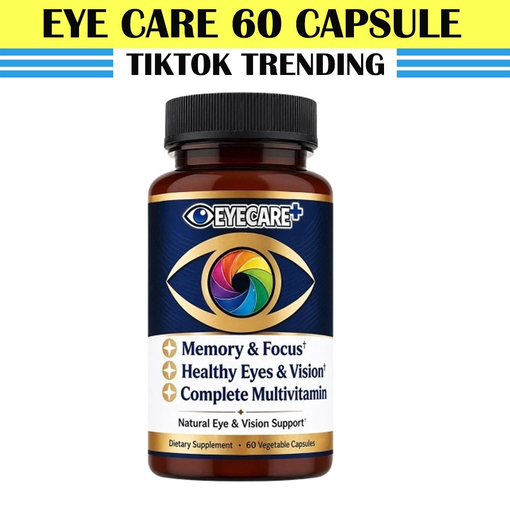 Eyecare Supplement for Dry Eyes – Clinically Proven 60 Capsule