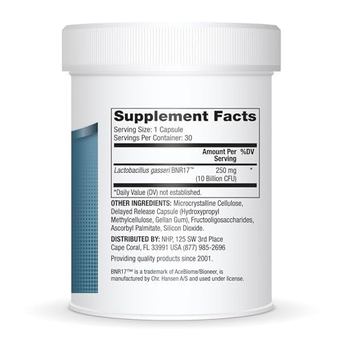 Dr. Mercola Biothin Probiotic – Lactobacillus Gasseri BNR17 – Supports