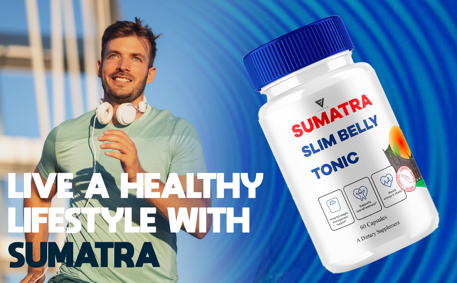 (3 Pack) Sumatra Slim Belly Tonic Capsules, Sumatra Advanced (180 Capsules)