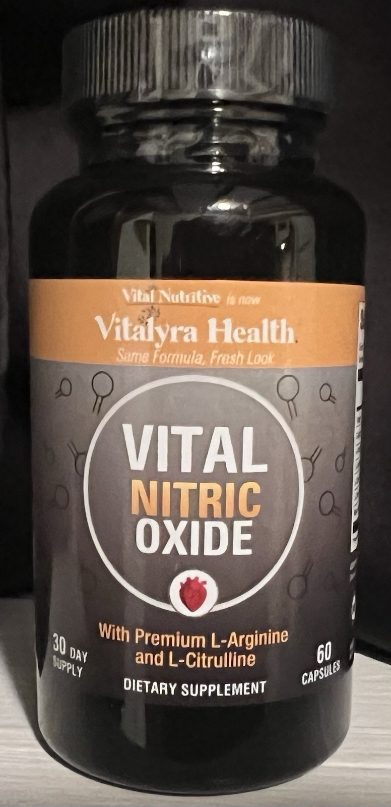 VITAL NUTRITIVE Nitric Oxide Supplement – L-Arginine L-Citrulline